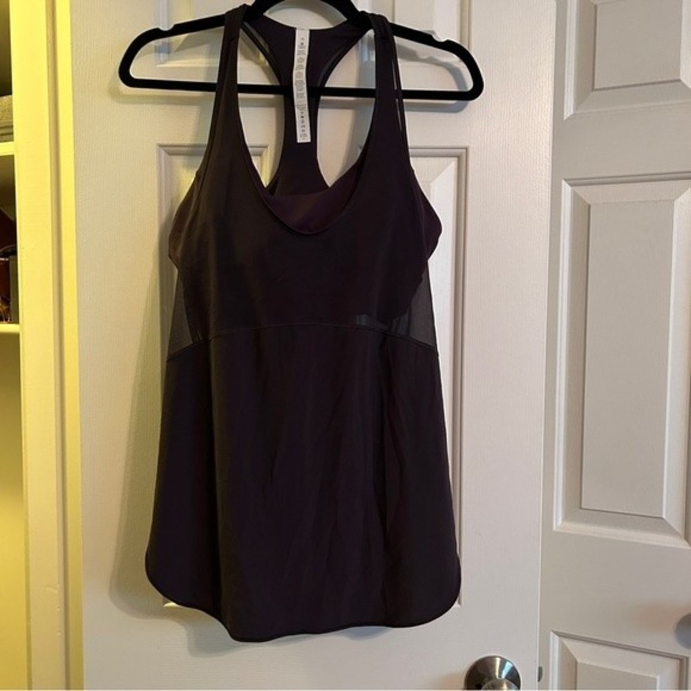 Lululemon Twist Around Tank 10 Boysenberry